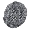 2023 nouveaux bérets hommes Sboy casquette béret laine chapeau Plaid femmes marque hiver printemps bec de canard chapeaux bérets