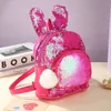 Sacs d'école imperméables pour enfants vendent des sacs à dos à paillettes d'apprentissage pour enfants de Style lapin sacs à dos mignons pour garçons et filles 230818