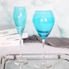 Weingläser Vintage kreatives Kristallglas Licht Luxusmöbel Ornamente Dekorative Tasse Unterscheidungsarme farbenfrohe Ins Champagner