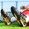 Chuteiras de futebol infantil para crianças ao ar livre atléticas Treinamento de treinamento Pro Society Football Sapatos de futebol adolescentes crianças tênis para futebol 230818