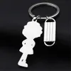 Keychains Lanyards Cute Nurse Face Mask Keychain Medical Students Key Holder Thanksgiving Gift For And Doctor Drop Delivery Smt6G