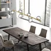 Lustres Moderne LED Art Suspendus Pendentif Lumières Blanc Boule De Verre Pour Salle À Manger Cuisine Restaurant Maison Intérieur Décor Lampe