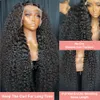 Curly Human Hair Perücken 13x6 Hd Spitze Frontale Perücken 220%Dichte Curly Spitzenfront menschliche Haar Perücke Spitze 360 ​​Voller Spitze Perücken menschliches Haar 30 40 Zoll