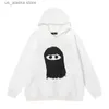 Men's Hoodies Sweatshirts 2023Fw Fleece Arnodefrance Visor Men Women Mask Graphic Arnodefrance High Street Hoody White Pullovers T230819