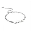 Link braccialetti da 1 pc gioiello inossidabile acciaio inossidabile mamma simpatica bracciale braccialetti multistrato a farfalla braccialetto per donne regalo f1255