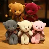 Plush Dolls 552pcs Teddy Bears Stuffed Plush Toy Mini Bear Doll Toy Keychain Bag Pendant Wedding Decoration Children Birthday Party Gifts 230818