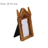 Decorative Objects Figurines Mirror of Erised Standing Bookshelf Decor Wizarding Witchy Items Magical Wizard Home Fantasy Gift 230818