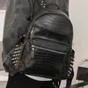 BAG DESIGNER BAGA BACKPACK STILE CROCODILE MOTORE RIVET AVANCIO MASHIT IN MASHIT IN COPPIE COPPIA STUDENTE COPPIA VIAGGI BAINBACKPACKPACKSTYLISHANDBAGSTORE