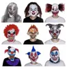 Accueil drôle Clown visage danse Cosplay masque latex fête maskcostumes accessoires Halloween terreur masque hommes effrayant masques C265