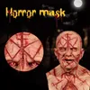 Party Masks Bald Scarred Halloween Mask Horror Face Headgear Devil Demon Masker Cosplay Party Pests Masquerade Stage Shows Tool 230818
