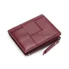 ウォレットAnnmouler Women's Fashion Wallet Leatherショートウォレットデザイナー女性のビルフォールドファッションコインウォレットカード所有