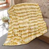 Filtar 3D Print Food Cookie Mönster Flanell Throw Filt King Size For Bed Living Room Couch Soffa Hela säsongen varm filt R230824