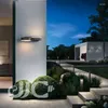 Vägglampa jjc led utomhusjusterbar modern veranda yttre ljus trädgård villa aluminium fexibleable sconces