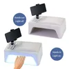 Nail Dryers 96w Nail Lamp UV LED Lamp Machine With Hand Pillow Wear Nail Special Nail Lamp High-power Quick-drying Nail Polish Baking Lamp 230818