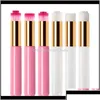 Cleaning Tools Accessories Professional Blackhead Brush Eye Lash Shampoo Eyebrow Nose Beauty Makeup Cleanser Pink White 3 Types Head Dhenh