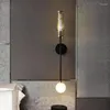 Muurlamp moderne ijzeren led leding ledingen woonkamer gangpad slaapkamer badkamer badkamers sconce verlichtingsarmaturen