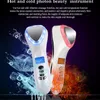 Massager Massager Ultrasonic Crioterapia Matrice LED a LED Creddo a freddo Sollevamento del viso VIBRAZIONE MASSAGER Anti Invecchiamento Strumento di bellezza della pelle 230818 230818