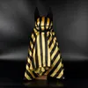 Egyptian Anubis Face Mask PVC Wolf Head helmet Costume Party prop Halloween Fancy Dress Ball toy mascot