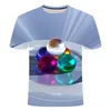 T-shirts pour hommes 2023Vêtements pour hommes et femmes 2023 Vente de mode 3D Apple / Tree Print T-shirt Summer Top à manches courtes