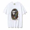 Bathing Ape Shirt Graffiti Cartoon T-shirt Mannen en vrouwen Casual Round Neck Top korte mouwen Baden Ape