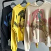 Mens Hoodies Sweatshirts Ağır Endüstri Moda Marka Kazak Hoodie Kadınlar Yeni Avrupa Amerikan INS Nakış Totem Tasarım Retro Hoodie Casual Jack J230818