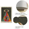 Andra evenemangsfestartiklar Bohemian Retro Psychedelic 70 -talets affisch Inspirerande citat Meditation Wall Art Bilder Canvas Målning Hippie Hemdekor gåva 230818