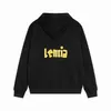 2023 Designer hoodies voor heren dames hoodie warme mode pullover sweatshirt lange mouw losse hoody paar top kleding zwart geel