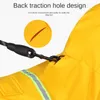 Chien Vêtements Vêtements Pet Imperméable Réfléchissant À Capuche Chiens Manteau Imperméable Résistant À L'eau Pour Chats Veste Fournitures