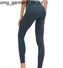 Neue 2023 Farben Womens Herren Leggings Designer Lu Yoga Hosen Taille Modemarke Sportarten Frauen Elastizität Fitness Dame insgesamt Full Strumpfhosen Trainingshosen