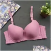 Bras y para mulheres push up brassiere lingerie roupas íntimas com sutiã de arruelado tiras ajustáveis ​​BRALETTE BRALETTE B TOPS B C D CULHA DAPA DAVA DA DHMQC