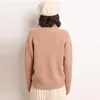 Женские свитера с чистой шерстью пулшив