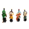 Creative Cartoon Resin Pipe Portable Chimney Filter Hand Smoking Holder Tobacco Cigarette Pipes Plastic Smoking Accessories