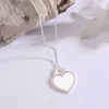 Designer Brand Tiffays Necklace Boutique Gioielli San Valentino GIORNO GIORNO AMORE Cuore a forma di Cuore Far cadere GLUE ORNNEGGIO