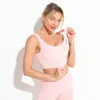 Strój jogi 2 -częściowy zestaw jogi Siłownia odzież damska gwintowana dres dresowa top stanik biustonosza legginsy treningowe ubrania dla kobiet garnitur sportowy 230818