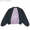 Men's Hoodies Sweatshirts 2022 Cut Embroidery Vintage Crew Neck Pull Black S-XL Z230818