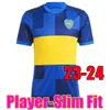 Thailandia Boca Juniors 2024 Terzo Kit Maglie da calcio Benedetto Maradona Tevez de Rossi 23 24 Home Away Football Shirt Men and Kids Sets