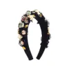 Luxury Baroque Headband Flower Hair Hoop Head Bands For Ball Party Wediing FG1255