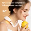 Autres articles de massage Booster Electric Pulse Neck Massager for Pain Relief Health Care Appareil de massage des muscles du cou des dizaines de tissus profonds sans fil 230818