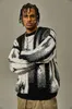 Maglioni maschili da uomo pullover vintage gotico uomo hip hop harajuku maglione y2k vestiti a maglia maglione swather coager drio 230815