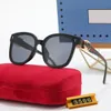 Designer solglasögon män för kvinnor klassiska glasögonglasögon utomhus strand solglasögon för man mix färg valfritt med låda polariserade