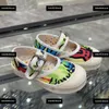 high quality kids shoes Metal buckle decoration Child Sneakers Camo pattern printing baby casual shoes Box protection new arrival