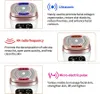 Face Massager Aoko Mini Radio Frequency Ultrasonic Machine EMS Micro Current Beauty Instrument Firming Skin Care Anti-Wrinkle Tool 230818