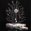 Antlers Tree Coral Jewelry Organizer Earrings Halsband Ringarmband Fodral Display Stand Tray Storage Gifts 230814