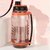 Waterflessen 2500 ml/3100 ml grote capaciteit Gym Fitness Drink Plastic Outdoor Camping Cycling wandelsporten