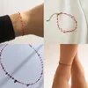 Bracelets porte-bonheur Vintage mode goutte de sang rouge Bracelet/collier Hip Hop Punk pendentif collier Banquet bijoux accessoires pour la vente en gros