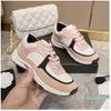 Shoes Reflective Sneakers Vintage Suede Leather Trainers Fashion Stylist Shoes Leisure Shoe Platform Lace-up Print Sneaker