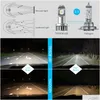 Otros accesorios interiores Txvso8 Lm 50W Car Led Headlight H7 10000Lumens High Beam 6000K White Super Bright 2Pcs Fácil instalación Dhplw