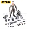 Military Figures JOYTOY 1/18 Action Figure 3PCS/SET Dark Source Characters Trio Anime Collection Military Model 230818