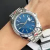 Mens Watches Desugner Watcher Men Automatic Mechanical 36mm Full Stainless Steel Waterproof Watch Luminous Sapphire Wristwatches Montre de Luxe