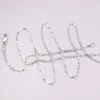 Chains Fine Pure Platinum PT950 Chain Women Men 1.5mm Square O Link Necklace 20inch 4.7-5g